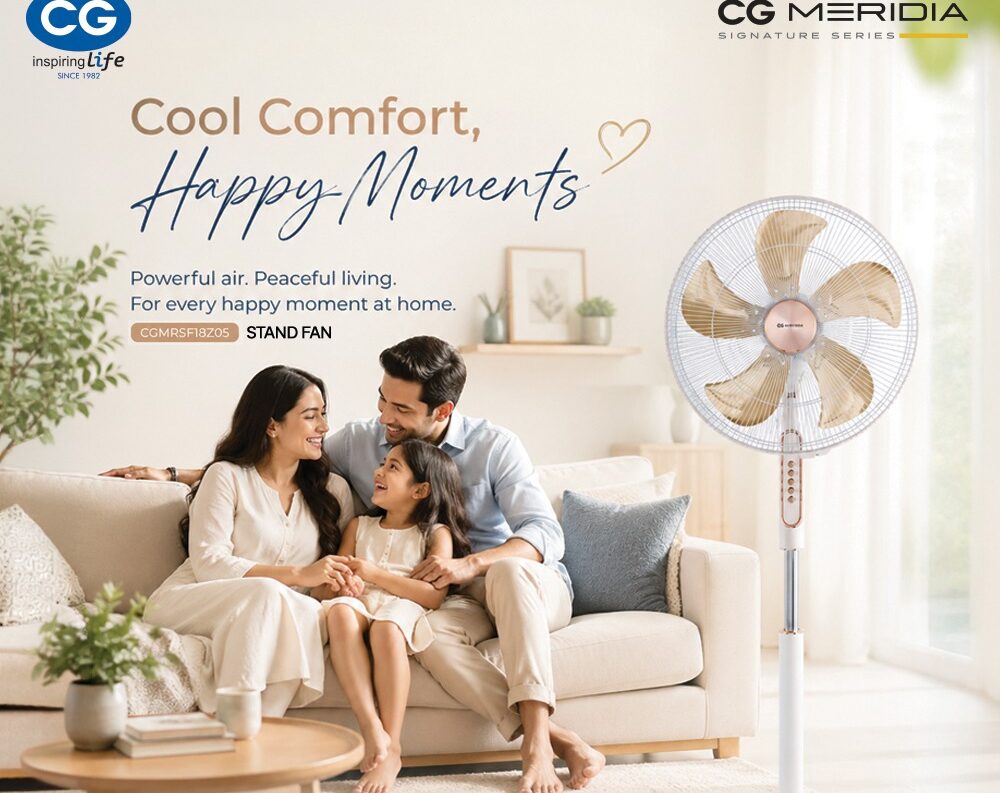 सीजी ‘स्मार्ट डोमेस्टिक एप्लायन्सेस’ अन्तर्गत नयाँ फ्यान सार्वजनिक