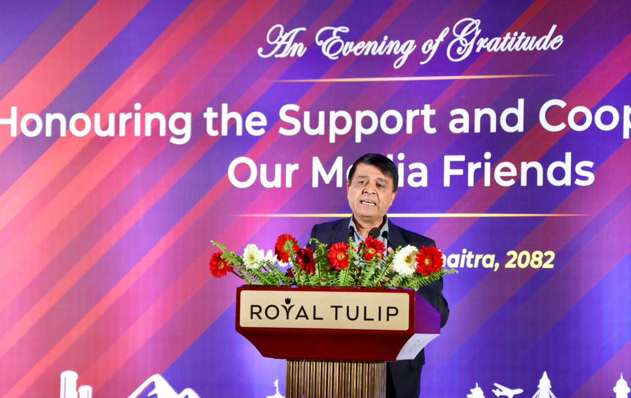 देशको आर्थिक विकास, नीतिगत सुधार र लगानी प्रवद्र्धनमा सञ्चारमाध्यमको भूमिका महत्वपूर्ण : अध्यक्ष ढकाल