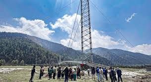 उत्तरगङ्गा नदीमा झोलुङ्गे पुल निर्माण