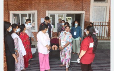 प्राथमिक उपचार तालिम : विपद् व्यवस्थापनमा सहयोग