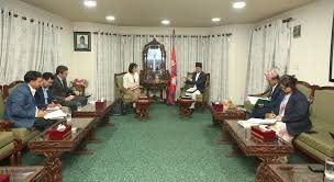 सभामुख अर्यालसँग यूएनडीपी प्रतिनिधिको भेट