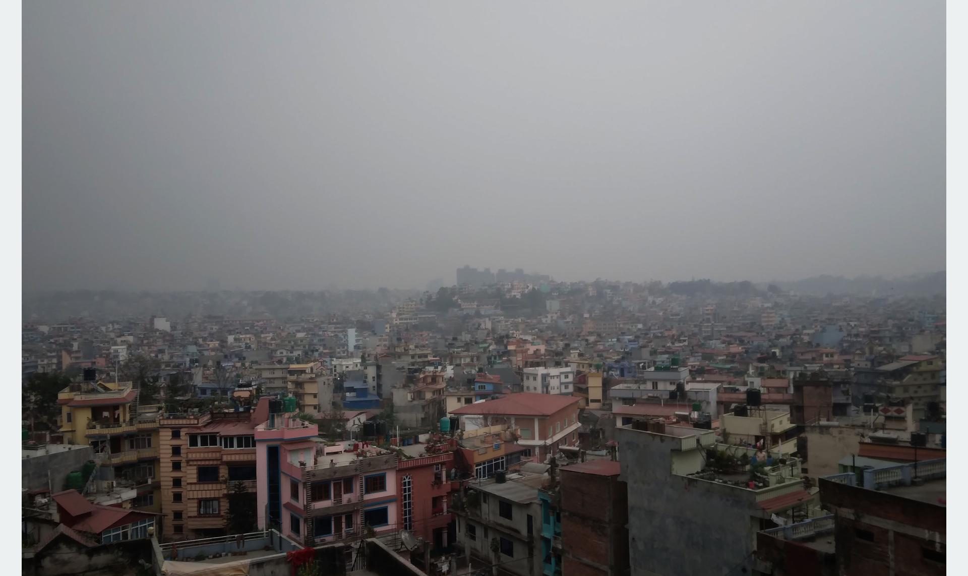 सुधारिँदै काठमाडौंको वायु गुणस्तर