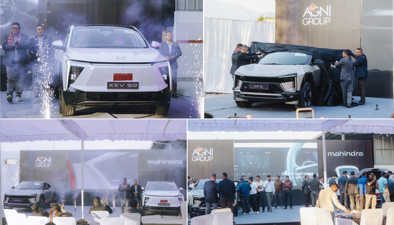 सुर्खेतमा महिन्द्राका अत्याधुनिक विद्युतीय एसयुभी ‘बीई ६’ र ‘एक्सईभी ९ई’ सार्वजनिक