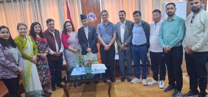 सञ्चारमन्त्री डा तिमिल्सिना र पत्रकार महासङ्घबीच छलफल