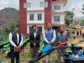 भुम्लुका २३५ किसानलाई अनुदानमा मिनीटिलर