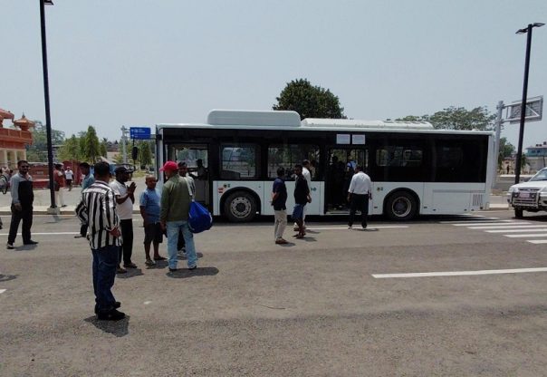 नेपालगन्ज विमानस्थलमा आजदेखि निःशुल्क ट्रलीबस सेवा सुरु