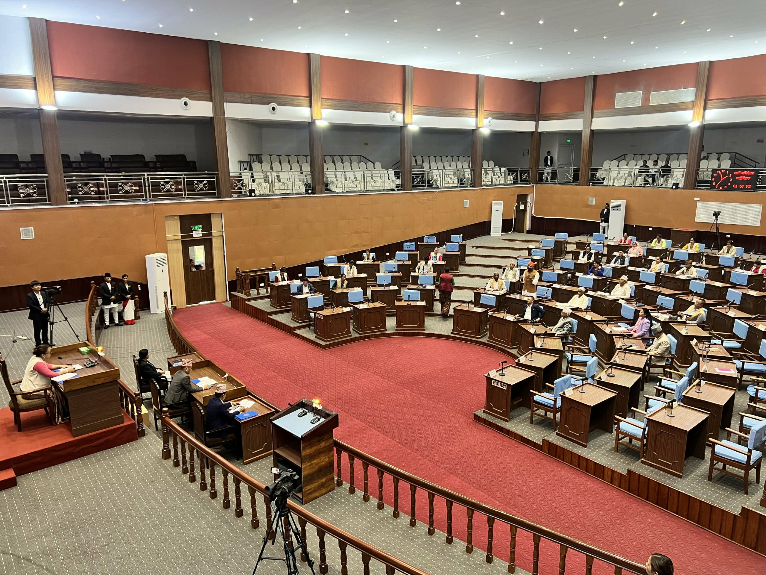 लुम्बिनी प्रदेश सभा बैठक जारी