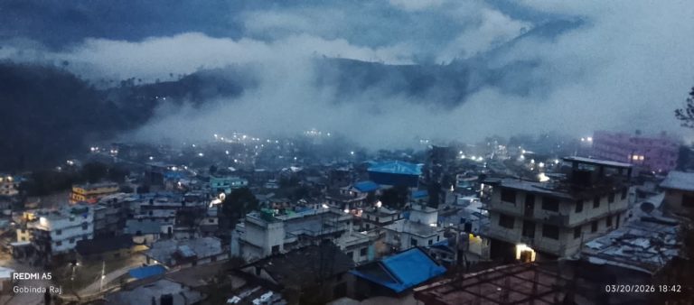 बाजुरामा बिहानै देखि वर्षा, उच्च हिमाली क्षेत्रमा हिमपात
