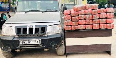 भारतीय गाडीबाट ९५ केजी गाँजासहित एकजना पक्राउ