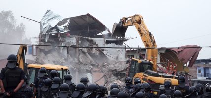 देशभर सञ्चालन गरियो अतिक्रमित संरचना हटाउने अभियान