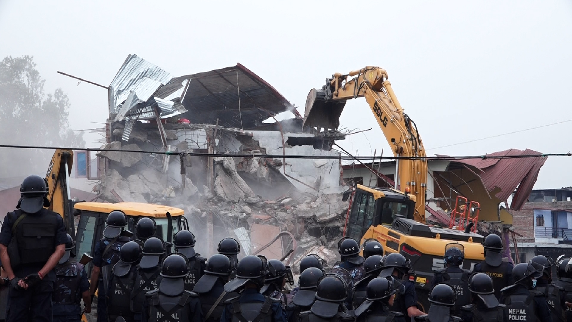 देशभर सञ्चालन गरियो अतिक्रमित संरचना हटाउने अभियान