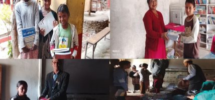 नयाँ शैक्षिक सत्र : भर्नासँगै विद्यार्थीको हात–हातमा पाठ्यपुस्तक