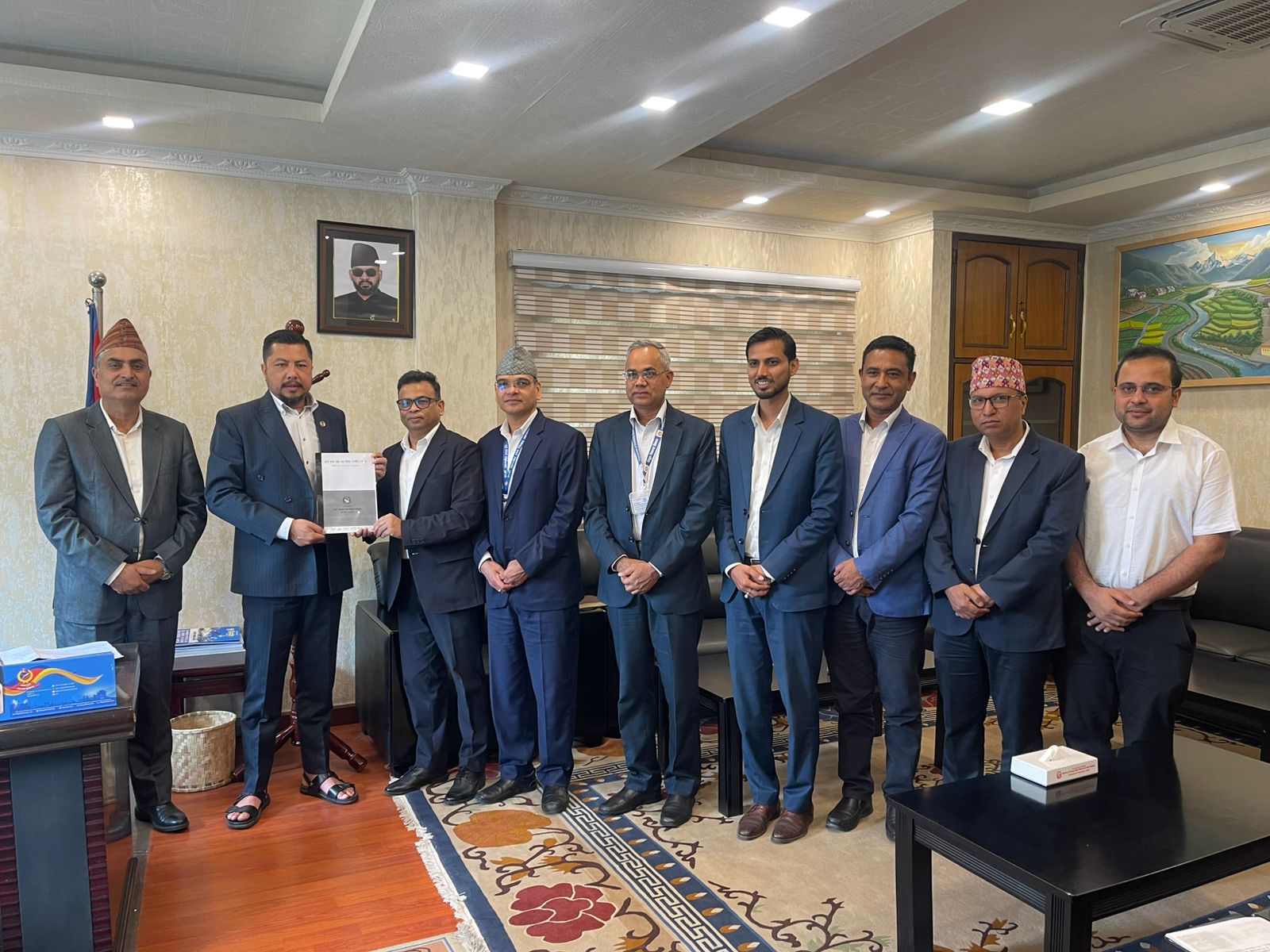 ‘ऊर्जा खपत वृद्धि तथा निर्यात रणनीति, २०८३’ मन्त्री श्रेष्ठ समक्ष पेश