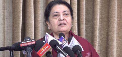 राष्ट्र निर्माणमा बहुदलीय जनवादको भूमिका महत्वपूर्ण : पूर्वराष्ट्रपति भण्डारी