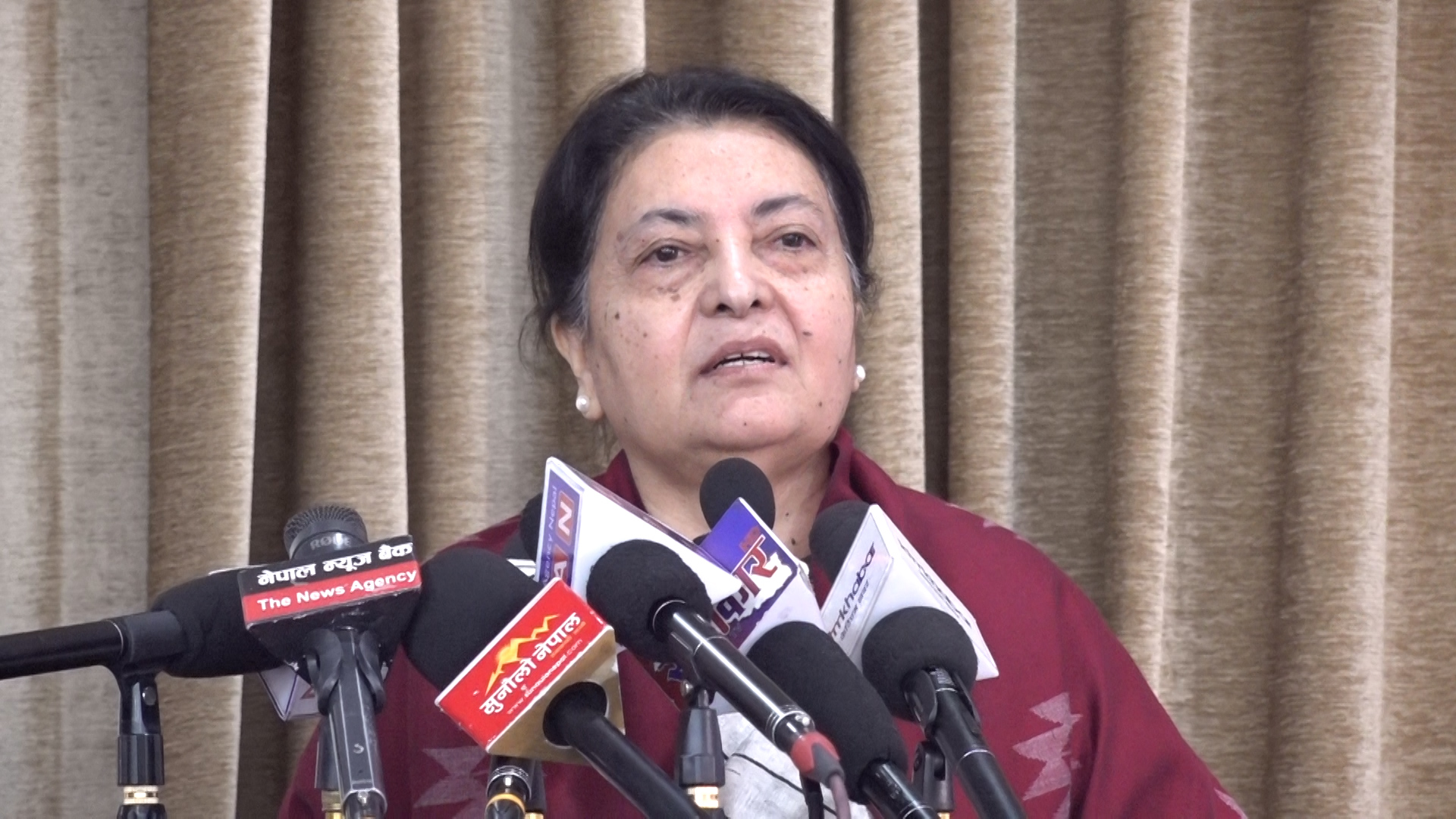 राष्ट्र निर्माणमा बहुदलीय जनवादको भूमिका महत्वपूर्ण : पूर्वराष्ट्रपति भण्डारी (भिडियो सहित)