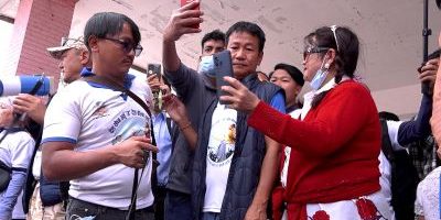 पशुपति क्षेत्रमा हर्क साम्पाङको श्रमदान