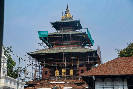 A decade of Gorkha earthquake; damaged structures awaiting reconstruction 