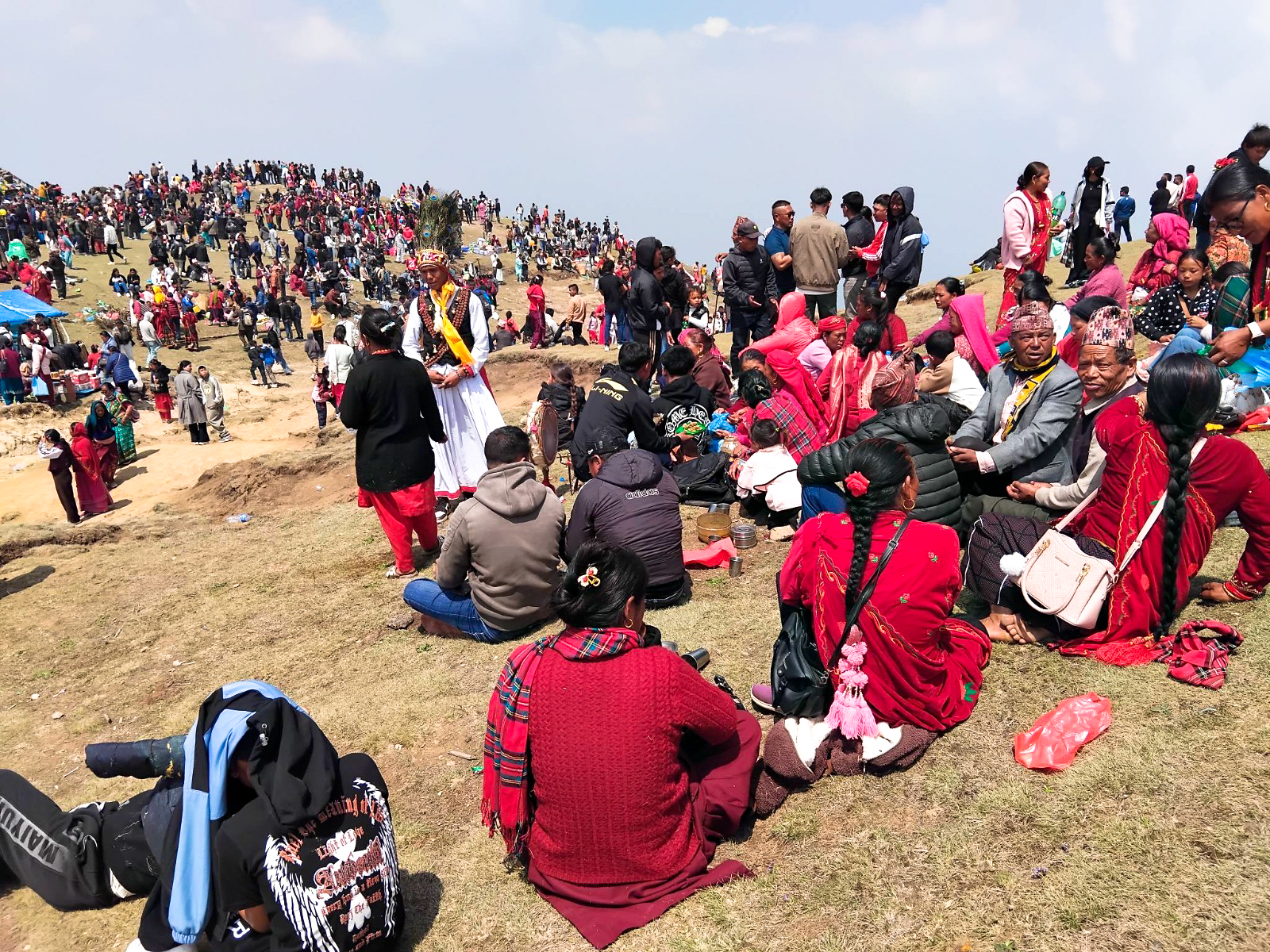 नयाँ वर्षमा शैलुङ घुम्नेको घुइँचो (फोटो फिचर)