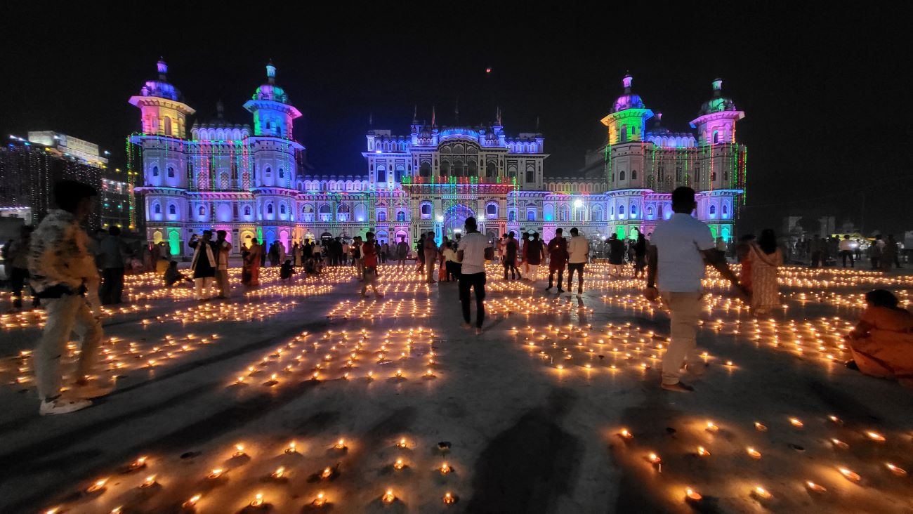 जानकी मन्दिरमा सवा लाख द्विप प्रज्ज्वलन गरिने