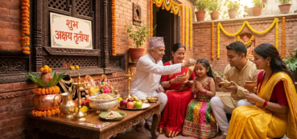 आज अक्षय तृतीया, जौको सातु र सर्वत खाएर मनाइँदै