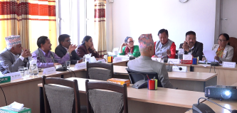 संघीयता सबलीकरण तथा राष्ट्रिय सरोकार समितिको बैठक बस्दै