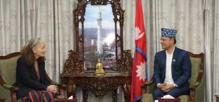 सम्माननीय सभामुख अर्यालसँग संयुक्त राष्ट्रसंघकी आवासीय संयोजक याहियाको शिष्टाचार भेट