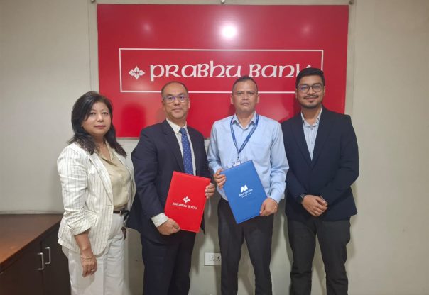 प्रभु बैंक र मर्केन्टाइल बीच एसर ल्यापटप र एप्सन प्रिन्टर समान खरिदमा विशेष छुटको सम्झौता