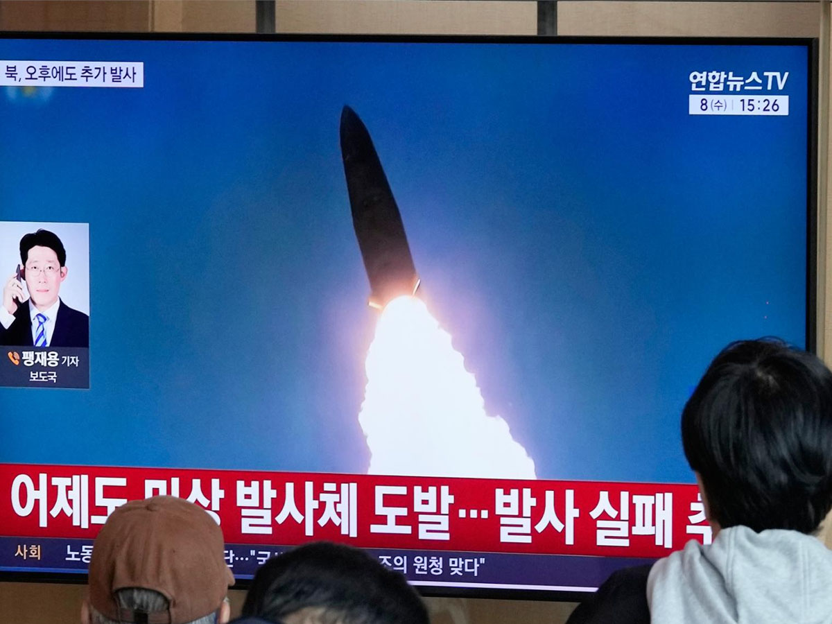 क्लस्टर वारहेडसहित उत्तर कोरियाको परीक्षण