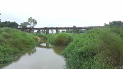 तिलाबे नदीमा बेलिब्रिज निर्माण गरिँदै