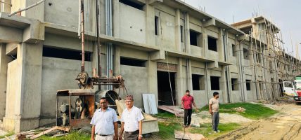लहान नगर अस्पताल निर्माण अन्तिम चरणमा