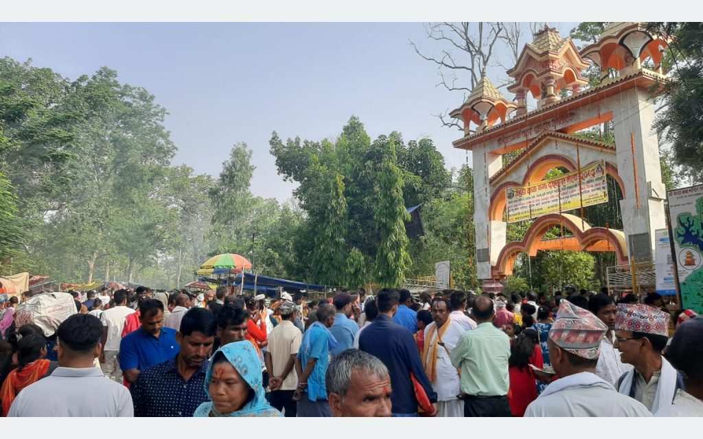 प्रसिद्ध धार्मिक स्थल बेहडाबाबामा गङ्गादशहरा मेला सुरु
