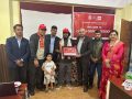 प्रभु महालक्ष्मी लाइफको इलाम शाखाद्वारा बुढाथोकीलाई सम्मान प्रभु महालक्ष्मी लाइफको इलाम शाखाद्वारा बुढाथोकीलाई सम्मान