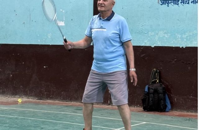 त्रिहत्तर वर्षीय चन्दको ‘ब्याडमिन्टन’ मोह त्रिहत्तर वर्षीय चन्दको ‘ब्याडमिन्टन’ मोह
