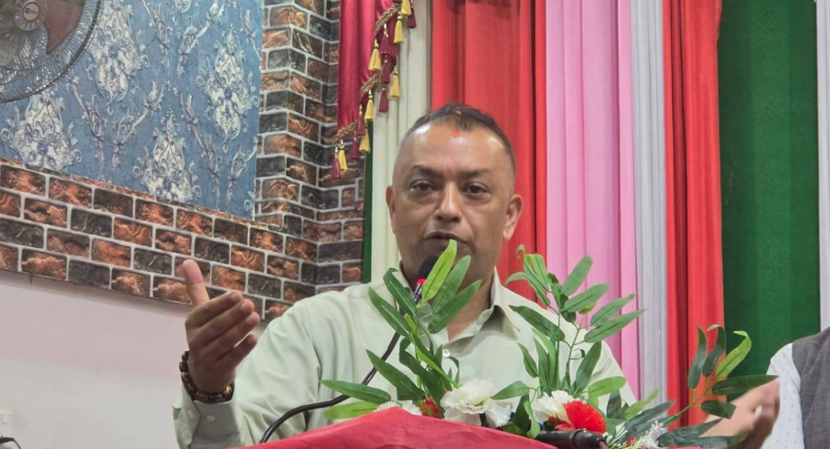 नबोल्ने व्रत तोड्ने बेला आयो : गगन थापा