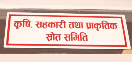 कृषि, सहकारी तथा प्राकृतिक स्रोत समितिको बैठक हुँदै