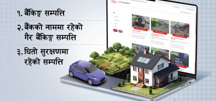 एनआईसी एशिया बैंकको सम्पत्ति लिलाम बिक्री पोर्टलमा यस्ता छन् उपलब्ध सेवा