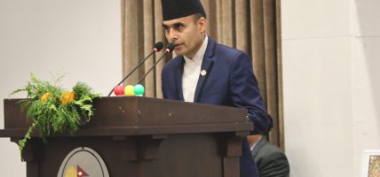 सञ्चारमन्त्री डा तिमिल्सिनाद्वारा चलचित्र विधेयकमाथि विचार गरियोस् भन्ने प्रस्ताव प्रस्तुत