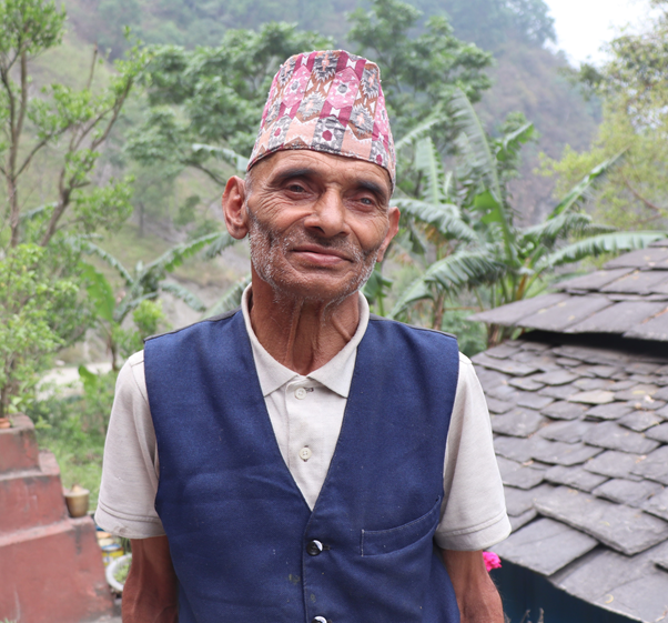 भैँसी गोठमा पूर्णबहादुरका ५७ वर्ष