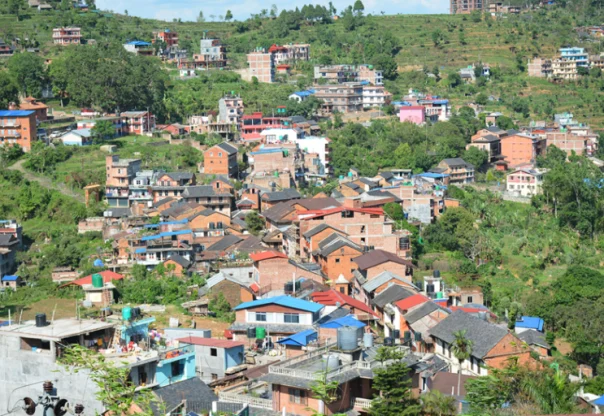 बन्दीपुरमा क्यान्टिलिभर ग्लास स्काइ वाक बन्दै