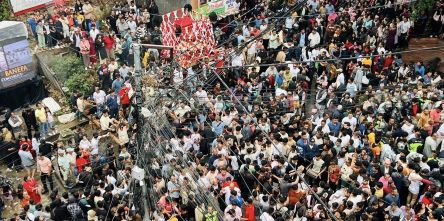 बनेपामा ऐतिहासिक चण्डेश्वरी भगवती जात्रा सम्पन्न