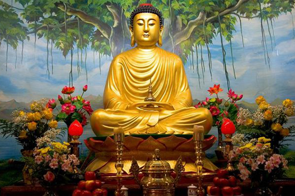 बुद्धजयन्तीः भक्तजनद्वारा पूजाअर्चना