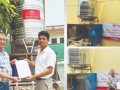 एनआईसी एशिया बैंकले कैलालीको सरस्वती माविमा दियो खानेपानी ट्यांकी