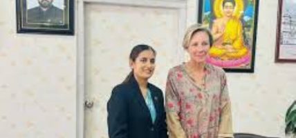 मन्त्री वादीसँग राजदूत लोरेन्जोको शिष्टाचारबीच भेट