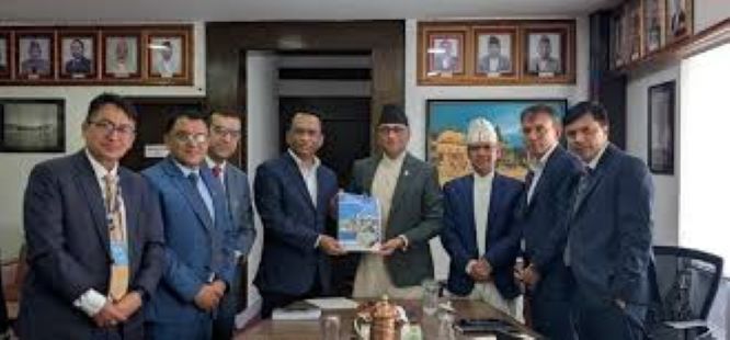 राष्ट्र बैंकको प्रतिवेदन अर्थमन्त्रीसमक्ष पेस