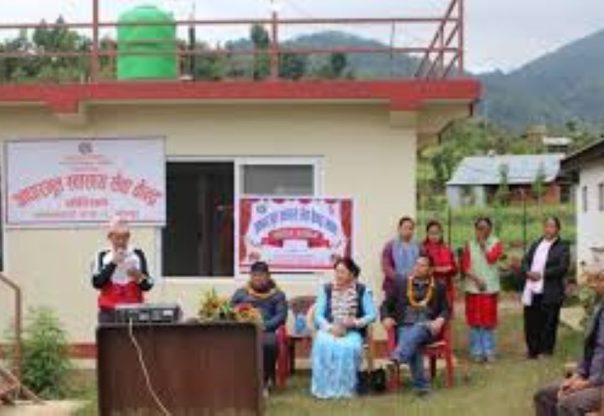 खोक्सिकमा आधारभूत स्वास्थ्य सेवा केन्द्रको पक्की भवन निर्माण