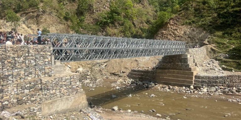 पश्चिम जाजरकोटका केही पक्की पुल निर्माणले गति लिँदै, केही अलपत्र