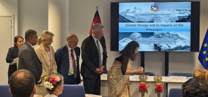 हिमालयमा जलवायु परिवर्तनका प्रभावबारे ब्रसेल्समा संवाद