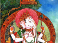 विद्यार्थीद्वारा तयार पारिएका पौभा कला प्रदर्शनीमा
