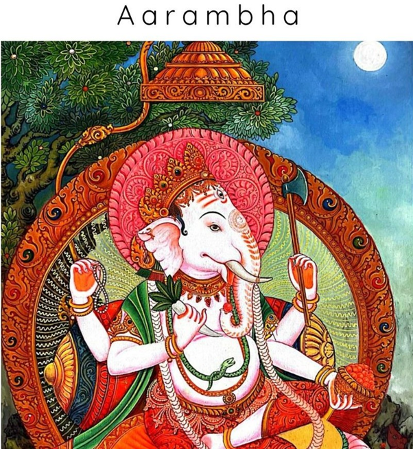 विद्यार्थीद्वारा तयार पारिएका पौभा कला प्रदर्शनीमा