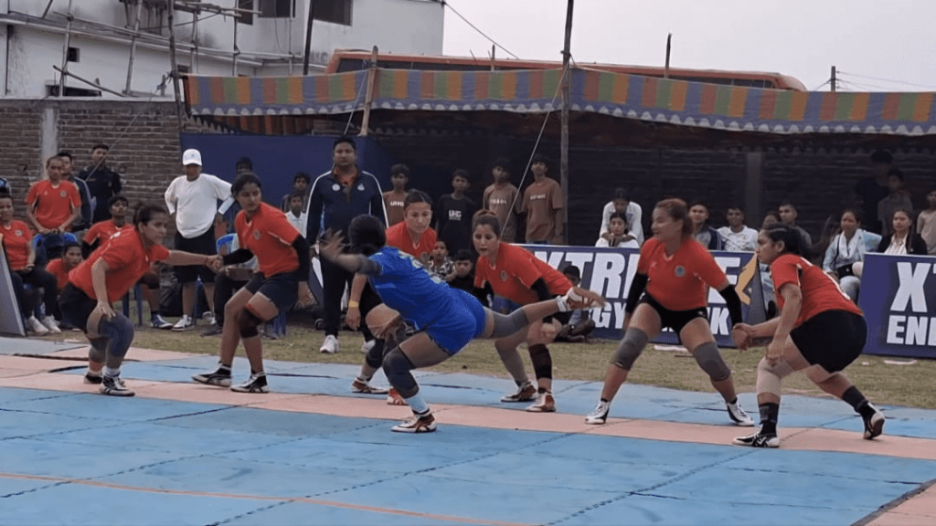 महिला राष्ट्रिय कबड्डी प्रतियोगिताः  नेपाल प्रहरी र सशस्त्र प्रहरी आमनेसामने